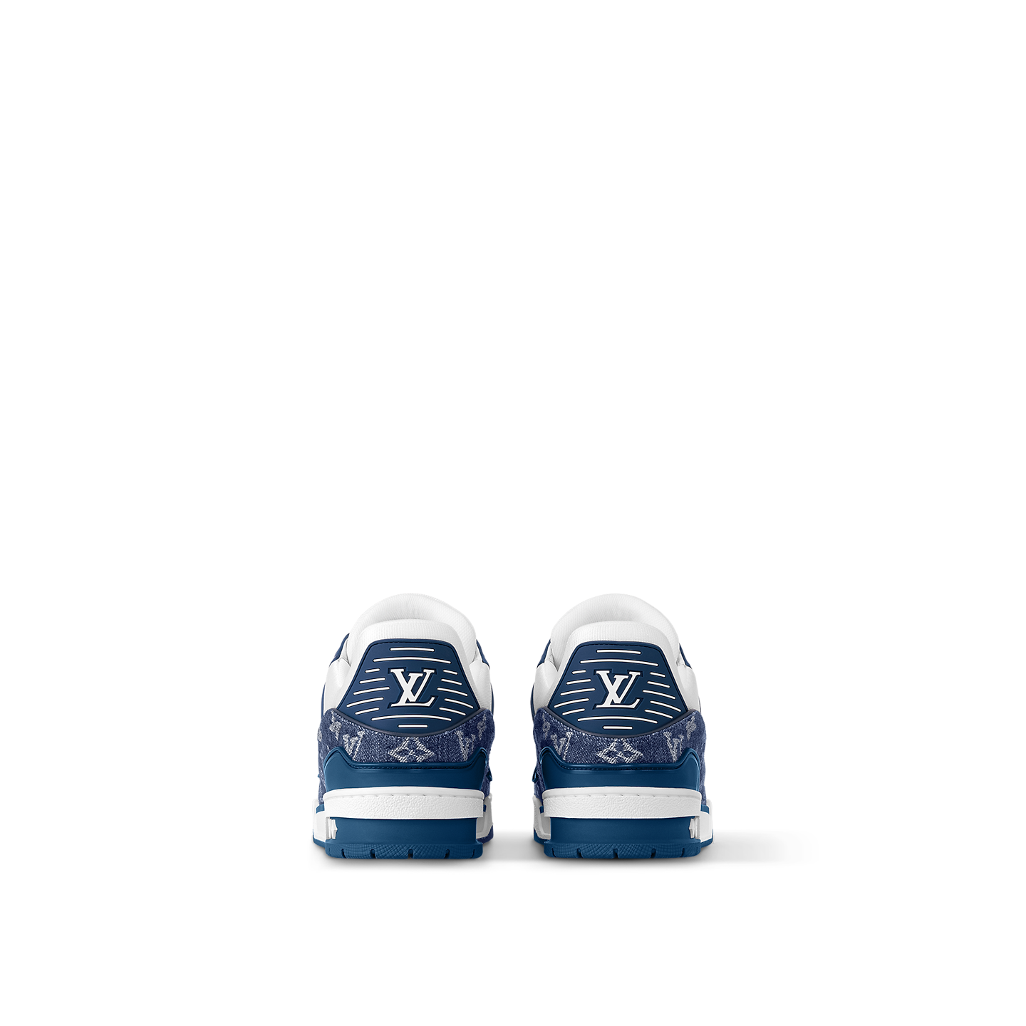  Giày Nam Louis Vuitton LV Trainers 'Blue' 