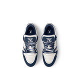  Giày Nam Louis Vuitton LV Trainers 'Blue' 