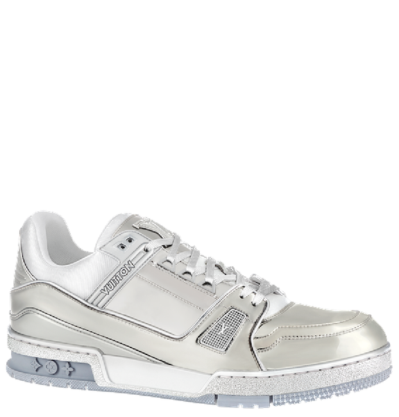  Giày Nam Louis Vuitton LV Trainers 'Silver' 