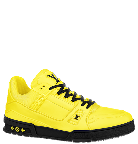  Giày Nam Louis Vuitton LV Trainers 'Yellow' 