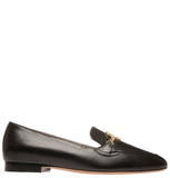  Giày Nữ Bally Daily Emblem Loafers 'Black' 