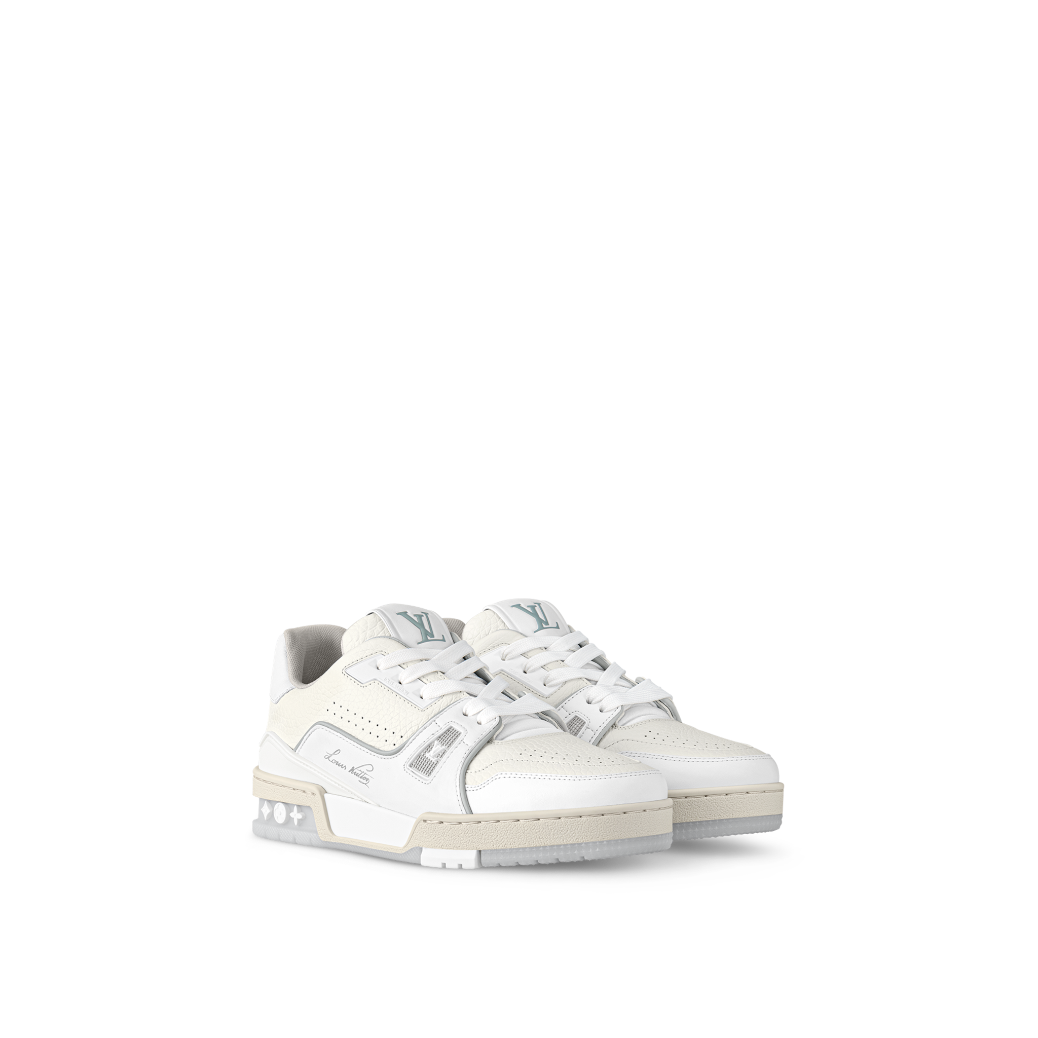  Giày Nữ Louis Vuitton LV Trainers 'White' 