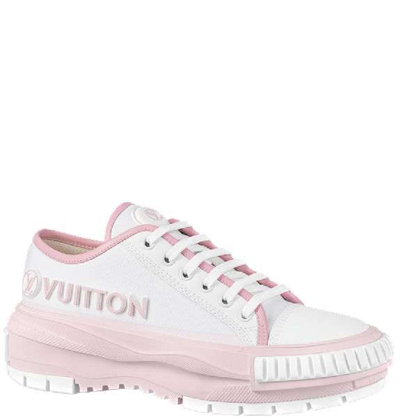  Giày Nữ Louis Vuitton Squad Trainers 'Pink' 
