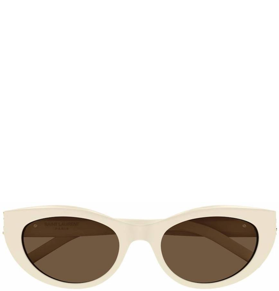  Kính Nữ Saint Laurent Sunglasses 'Ivory' 