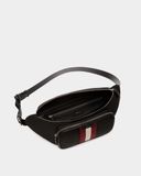  Túi Bally Code Belt Bag In Nylon 'Black' 