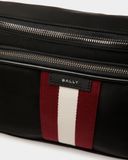  Túi Bally Code Belt Bag In Nylon 'Black' 