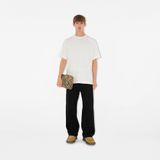  Túi Burberry Check Travel Pouch 'Beige' 