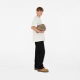  Túi Burberry Check Travel Pouch 'Beige' 