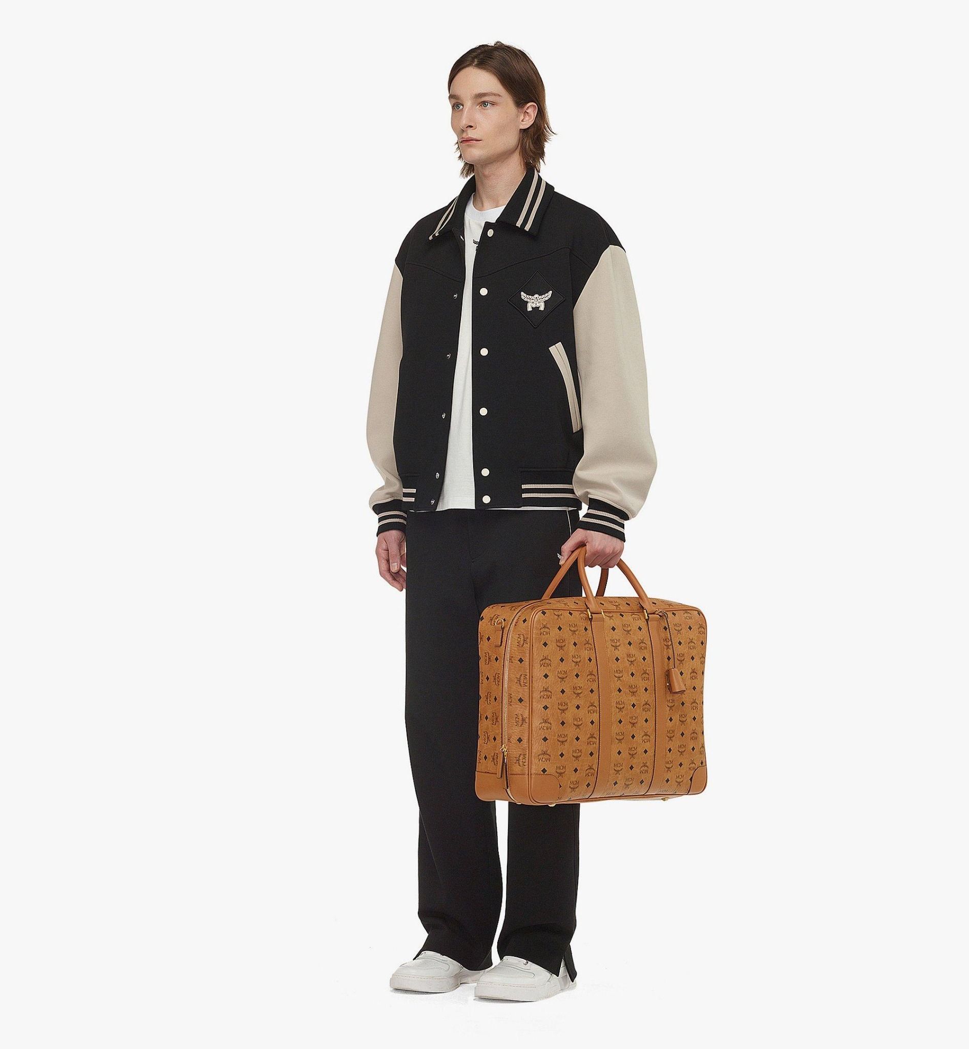  Túi MCM Ottomar Suitcase 'Cognac' 