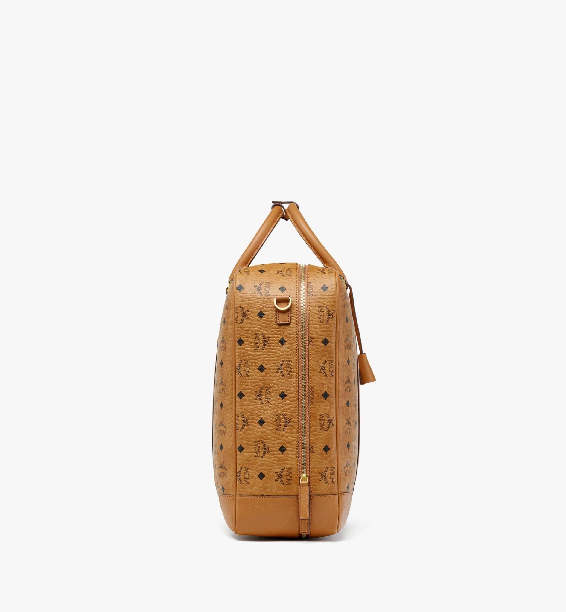  Túi MCM Ottomar Suitcase 'Cognac' 