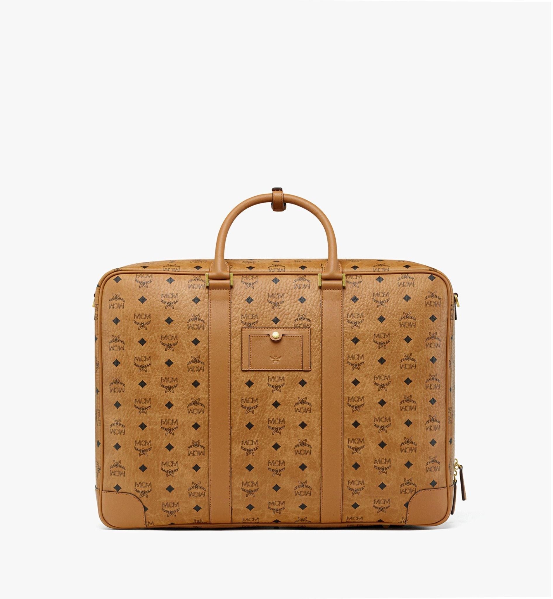  Túi MCM Ottomar Suitcase 'Cognac' 