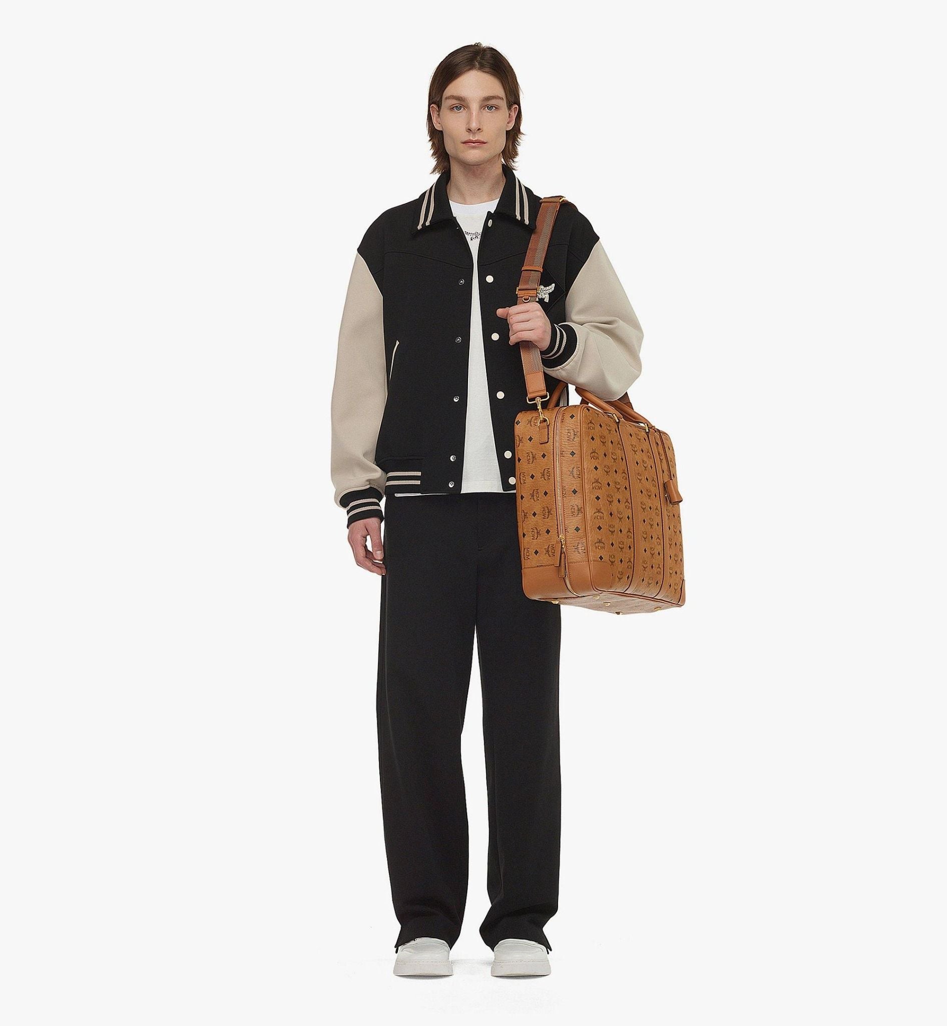  Túi MCM Ottomar Suitcase 'Cognac' 