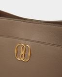  Túi Nữ Bally Emblem Shoulder Bag 'Beige' 