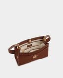  Túi Nữ Bally Emblem Shoulder Bag 'Brown' 