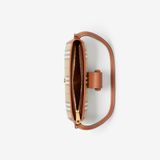  Túi Nữ Burberry Check Sling Bag 'Beige' 