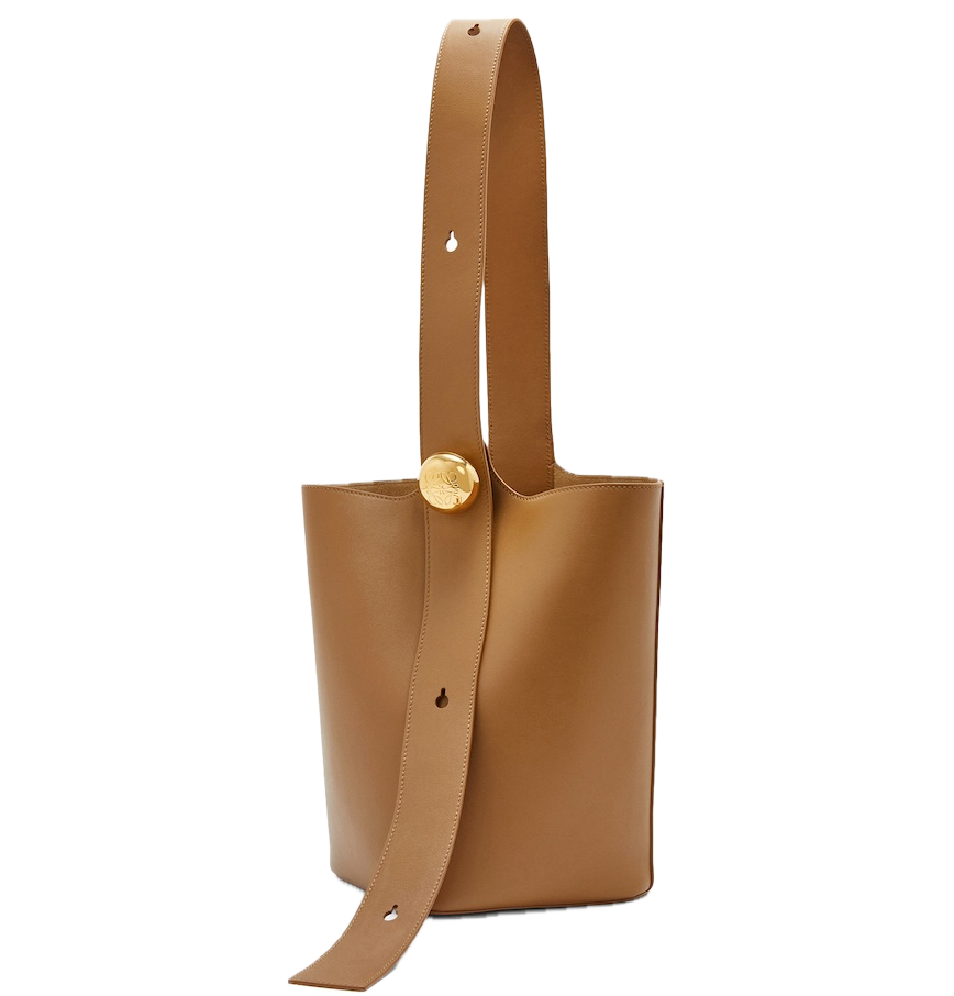 Túi Nữ Loewe Medium Pebble Bucket 'Oak' 