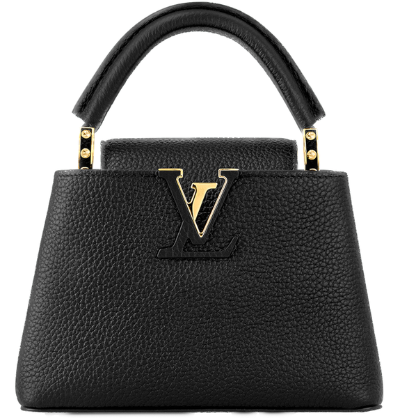  Túi Nữ Louis Vuitton Capucines Mini 'Black' 