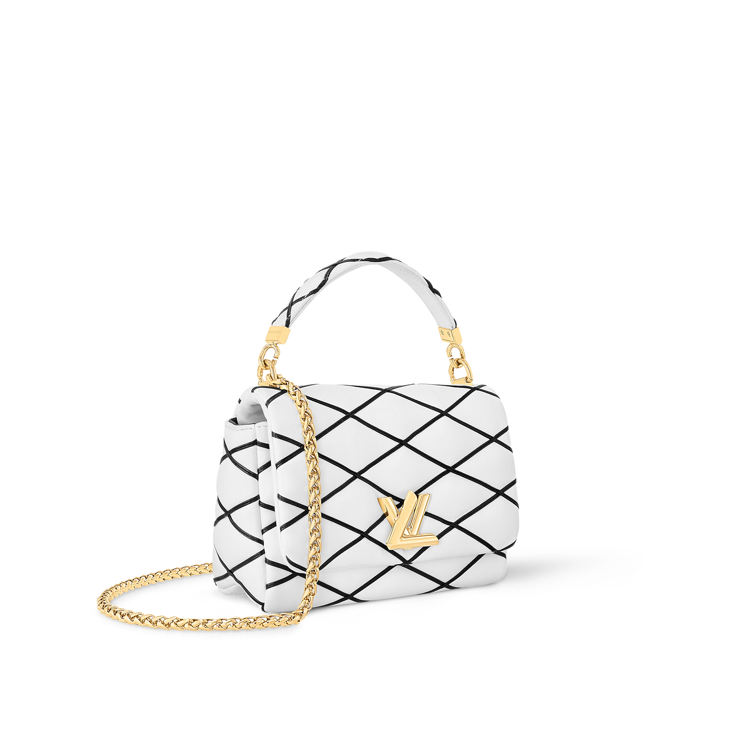  Túi Nữ Louis Vuitton GO-14 MM Bag 'White' 