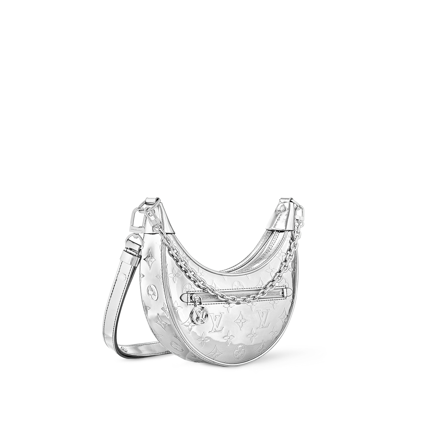  Túi Nữ Louis Vuitton Loop PM Bag 'Silver' 