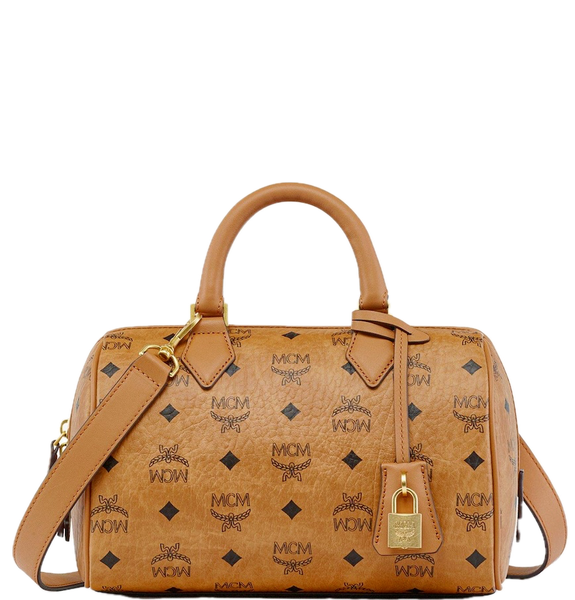  Túi Nữ MCM Ella Boston Bag 'Cognac' 