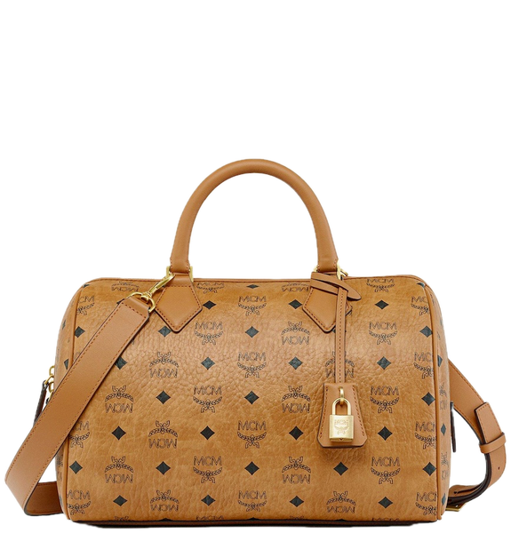  Túi Nữ MCM Ella Boston Bag 'Cognac' 