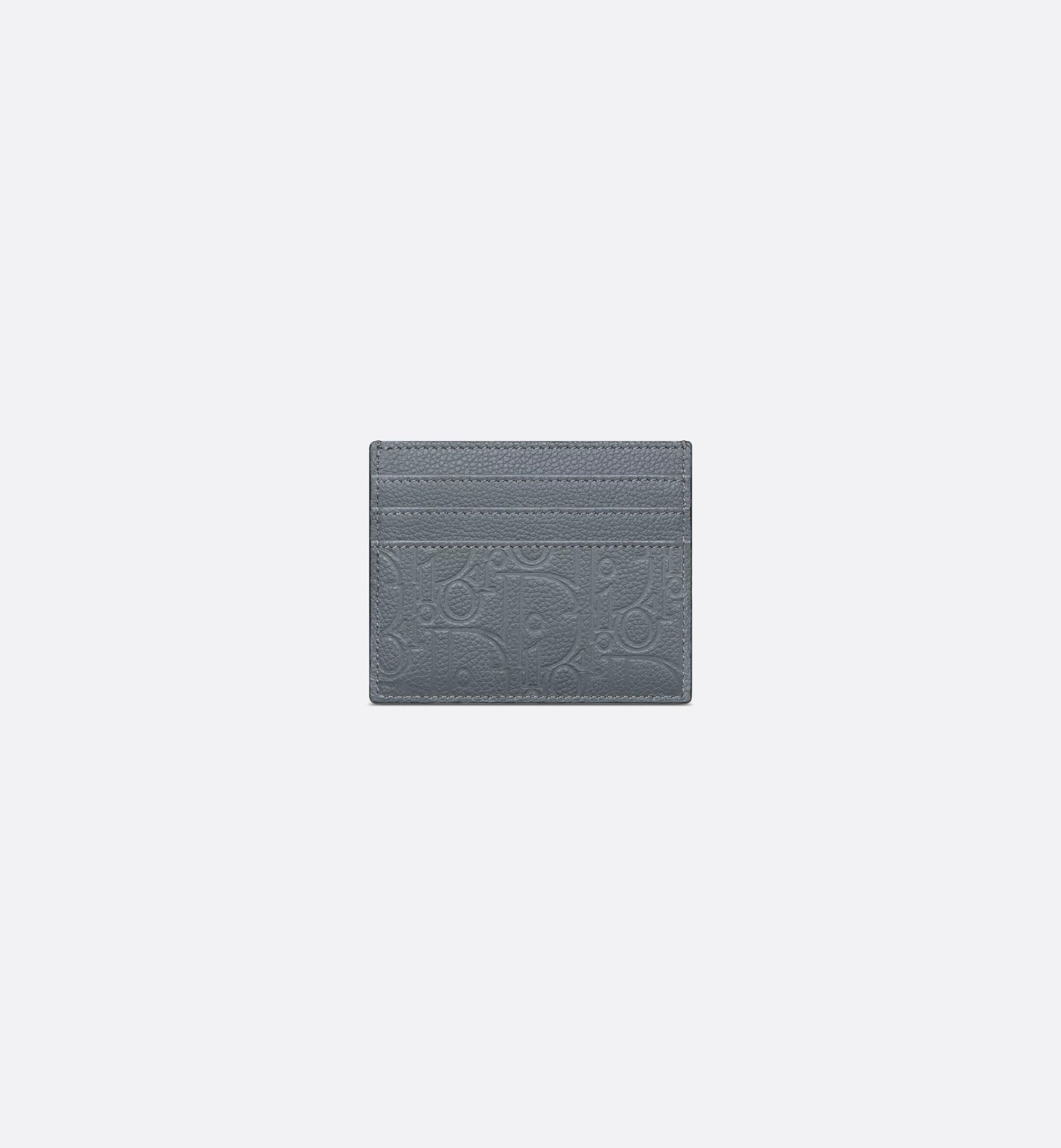  Ví Dior Card Holder 'Deep Gray' 