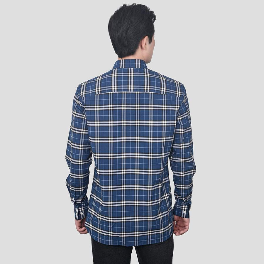 Áo Nam Burberry Plaid Check Shirt 'Blue' 80114001 – LUXITY