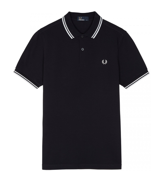  Áo Nam Fred Perry M3600 Polo Shirt 'Navy White' 