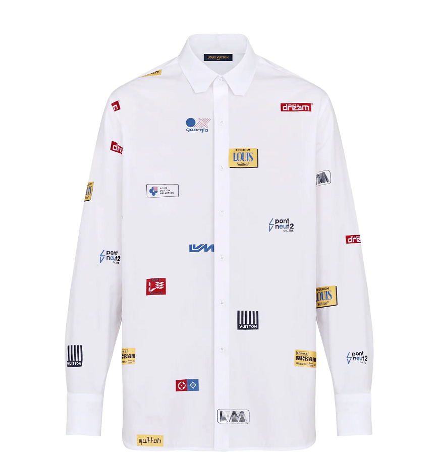 Shirts Men LOUIS VUITTON #25 Shirts Men LOUIS VUITTON
