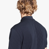  Áo Nam Louis Vuitton Half Damier Polo 'Navy' 