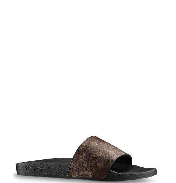  Dép Nam Louis Vuitton Waterfront 'Black Beige' 