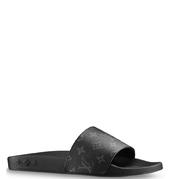  Dép Nam Louis Vuitton Waterfront Mule 'Black' 