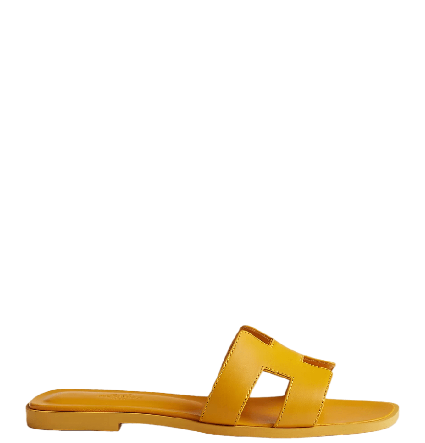 Dép Nữ Hermes Oran Sandal 'Yellow' H202230Z-8X345 – LUXITY