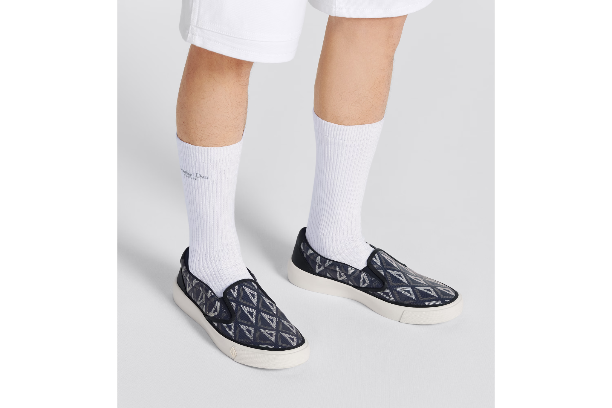 Giày Nam Dior B101 Slip-On 'Navy Blue' 3SN296ZPP-H515 – LUXITY