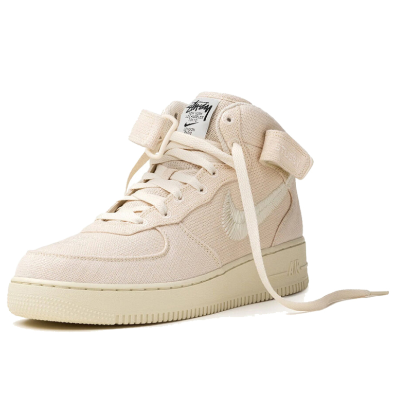 Giày Nike Air Force 1 Mid 'Stussy Fossil' DJ7841-200 – LUXITY