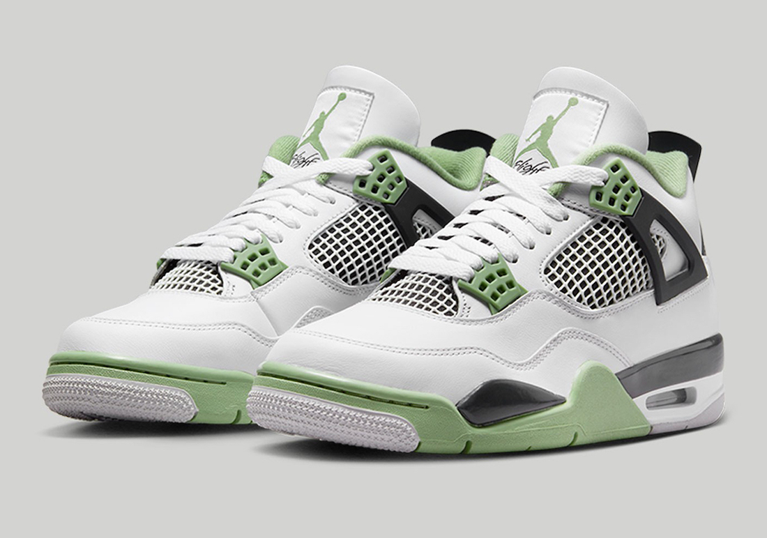 Giày Nike Air Jordan 4 Retro 'Seafoam' AQ9129103 LUXITY