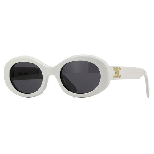 Kính Nữ Celine Oval Sunglasses 'Gold White' CL40194U-25A