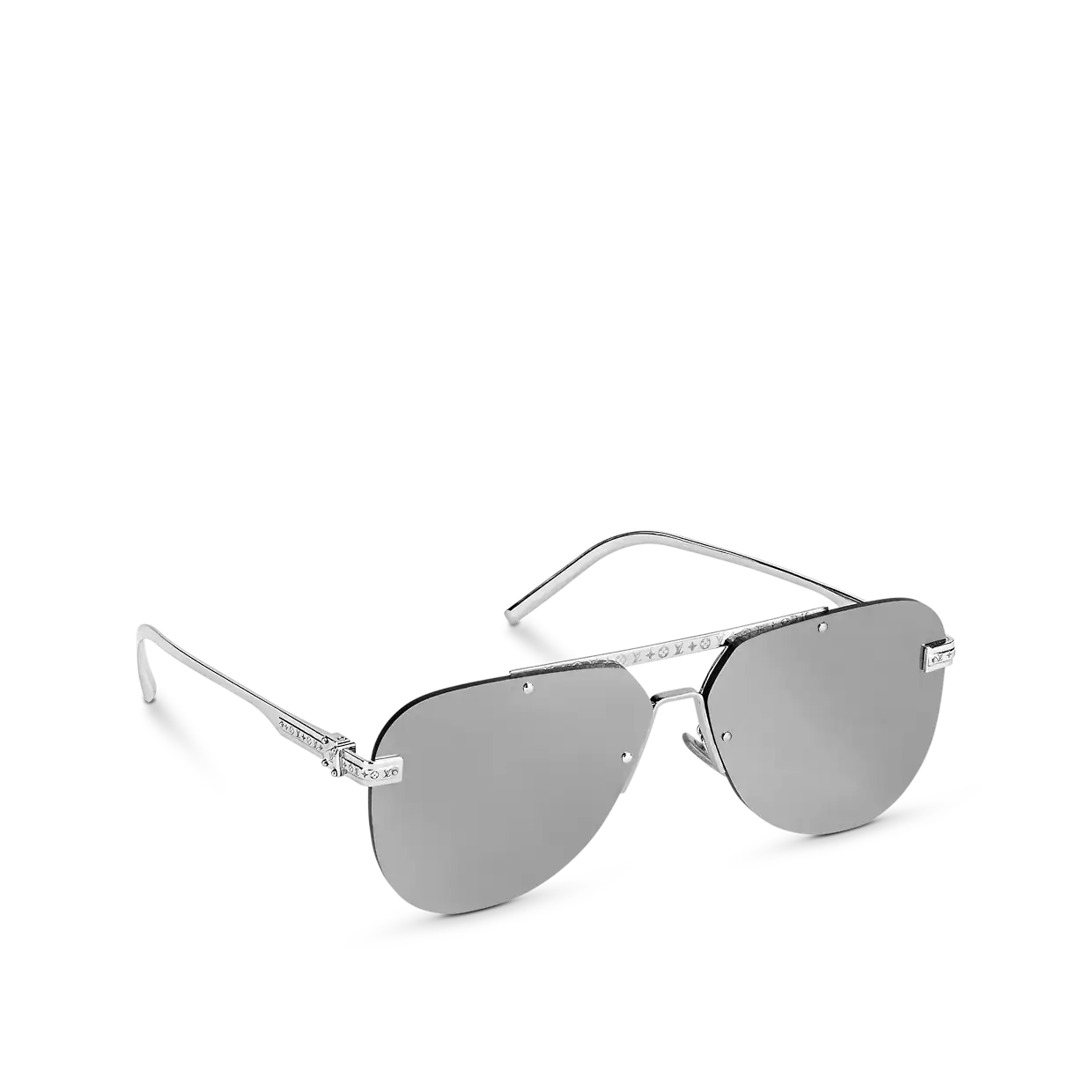 Kính Nữ Louis Vuitton Ash 'Silver'