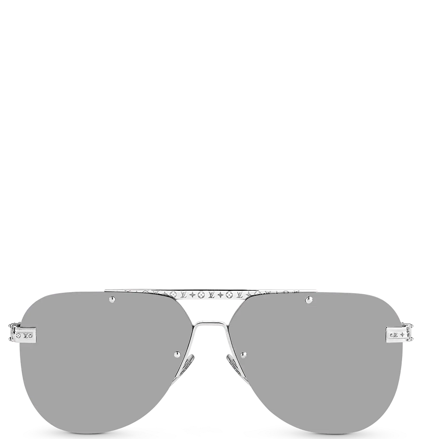 Kính Nữ Louis Vuitton Ash 'Silver'