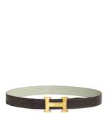  Mặt Thắt Lưng Nam Hermes H Martelee 'Gold' 