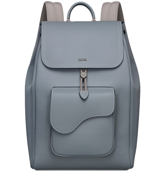  Balo Dior Saddle Backpack 'Blue' 