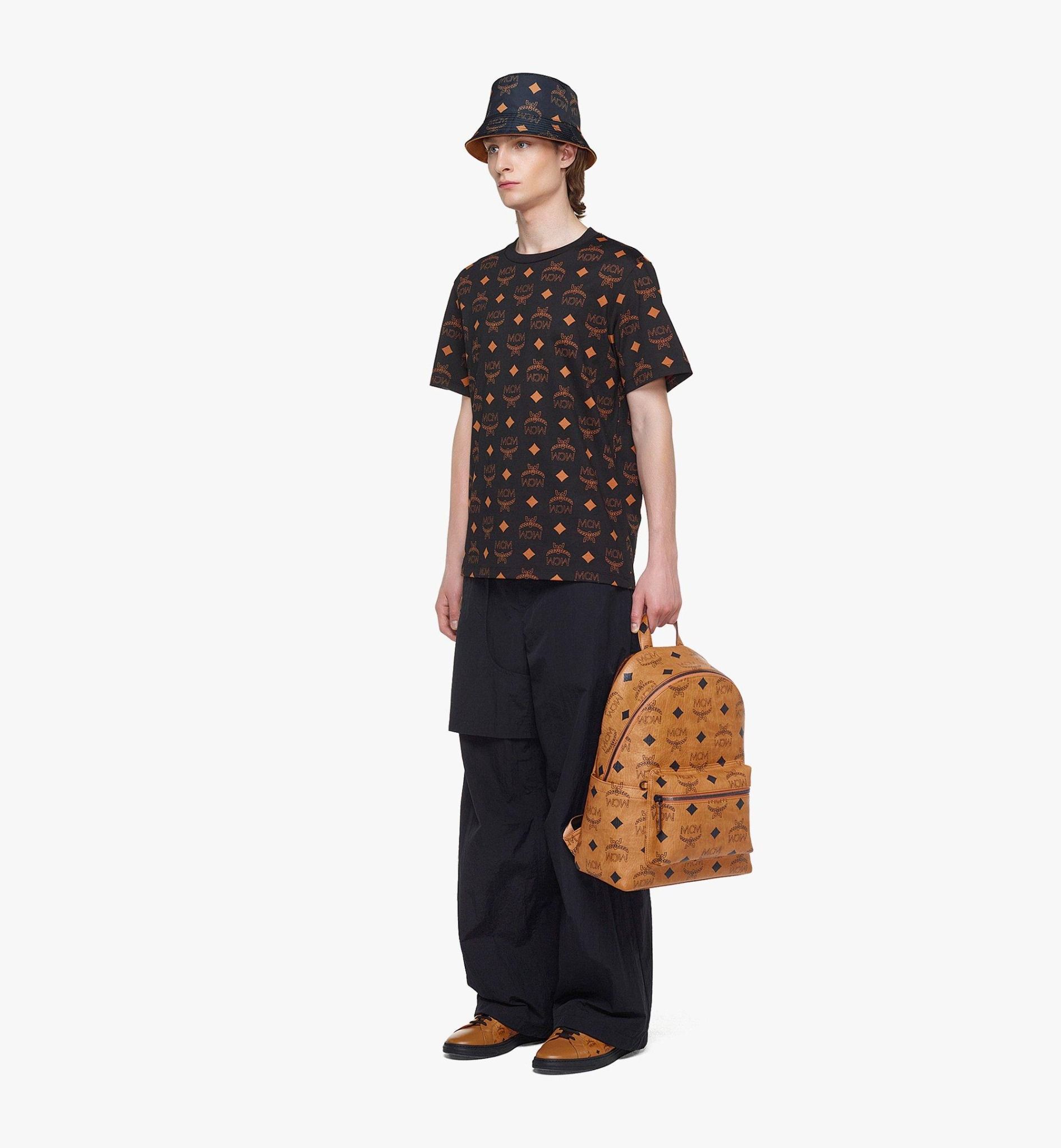 Balo MCM Stark Backpack 'Cognac' 