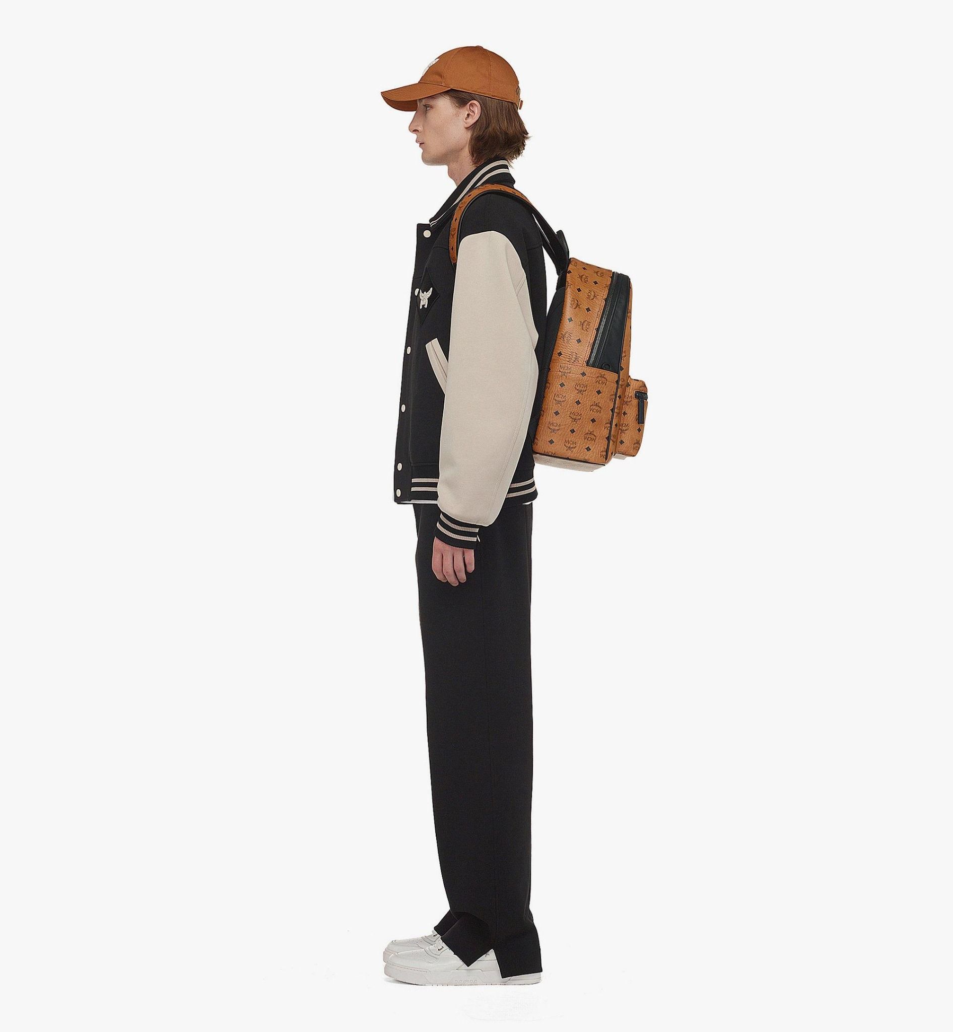  Balo MCM Stark Backpack 'Cognac' 