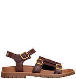 Dép Nữ Celine Mino Sandal 'Brown' 