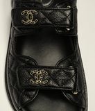  Dép Nữ Chanel Sandals 'Black' 