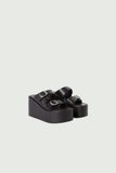  Dép Nữ Coperni Buckle Wedges 'Black' 