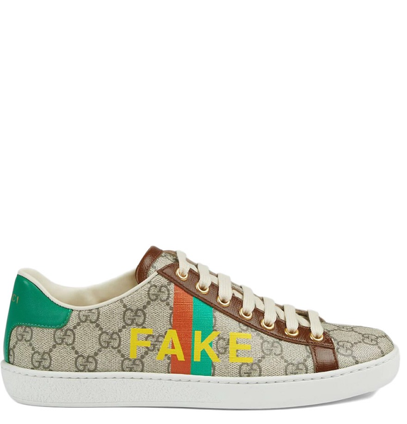 Giày Nam Gucci Ace 'Fake Not Print' 