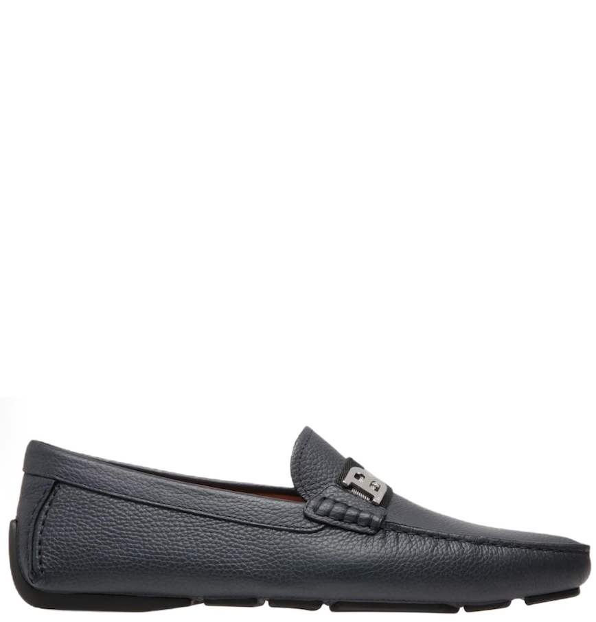  Giày Nam Bally Wiliam Calf Grained 'Navy' 