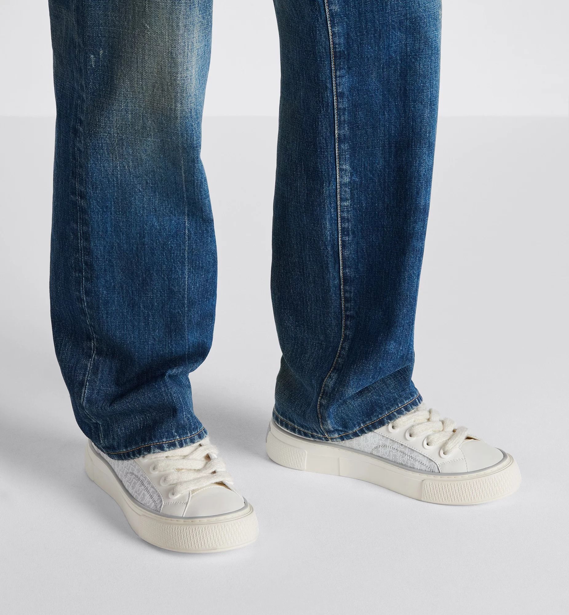  Giày Nam Dior B33 Sneaker 'White' 