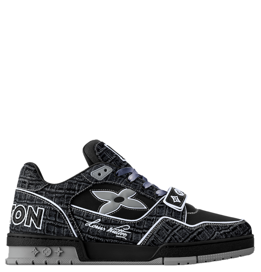  Giày Nam Louis Vuitton LV Trainers 'Black' 